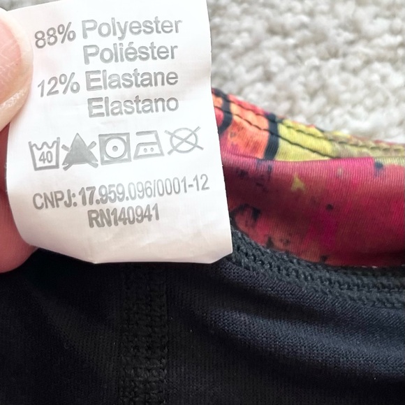 DONA JO NWT 2 IN 1 SKIRTED CAPRI SIZE MEDIUM UPF PICKLEBALL TENNIS ACTIVE - Picture 4 of 7